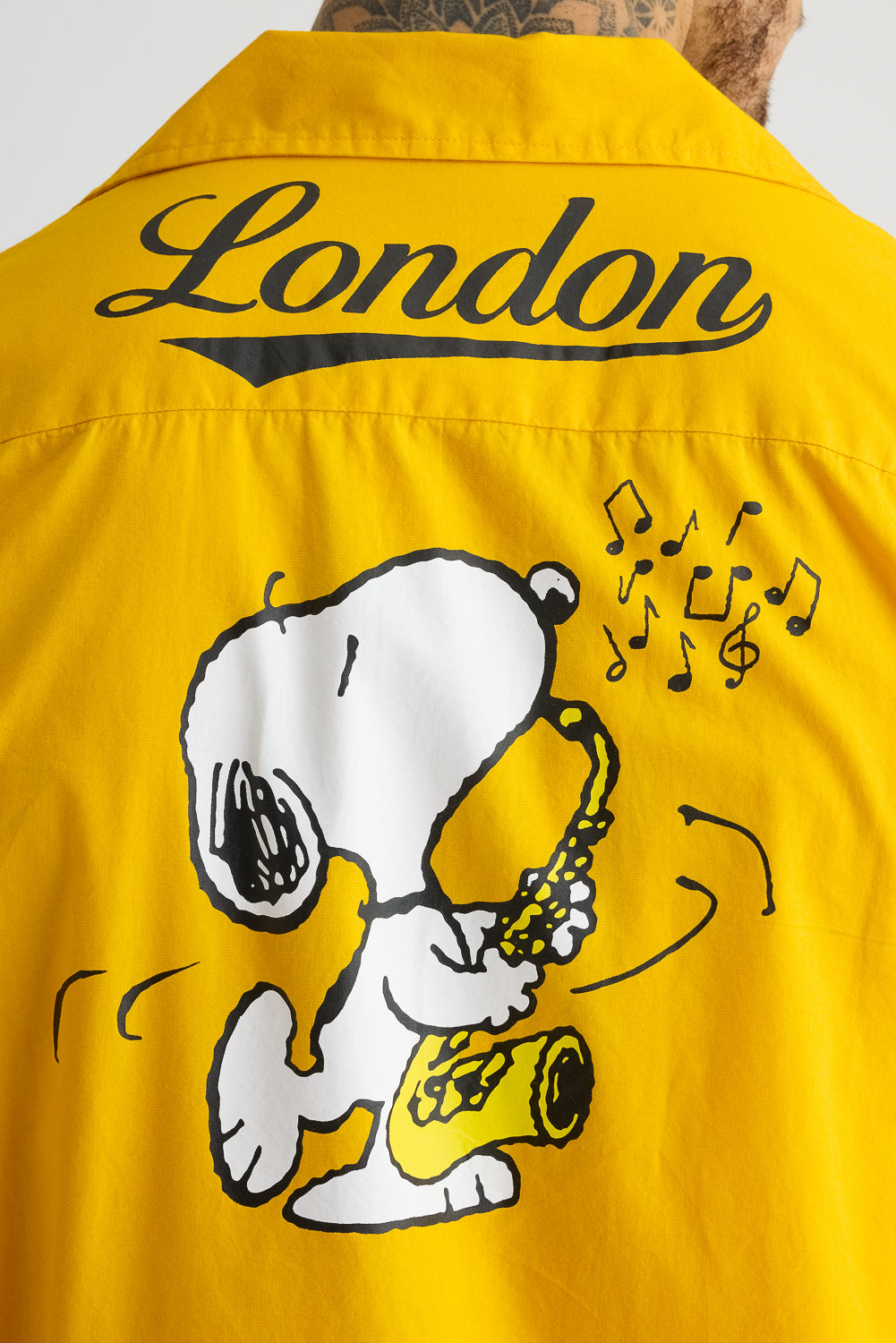 Cotton Poplin Garage Shirt - Yellow