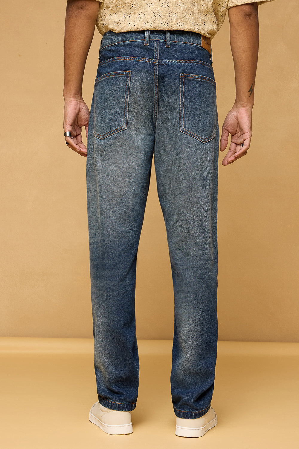 Dual Wash Men's Relaxed Fit Jeans