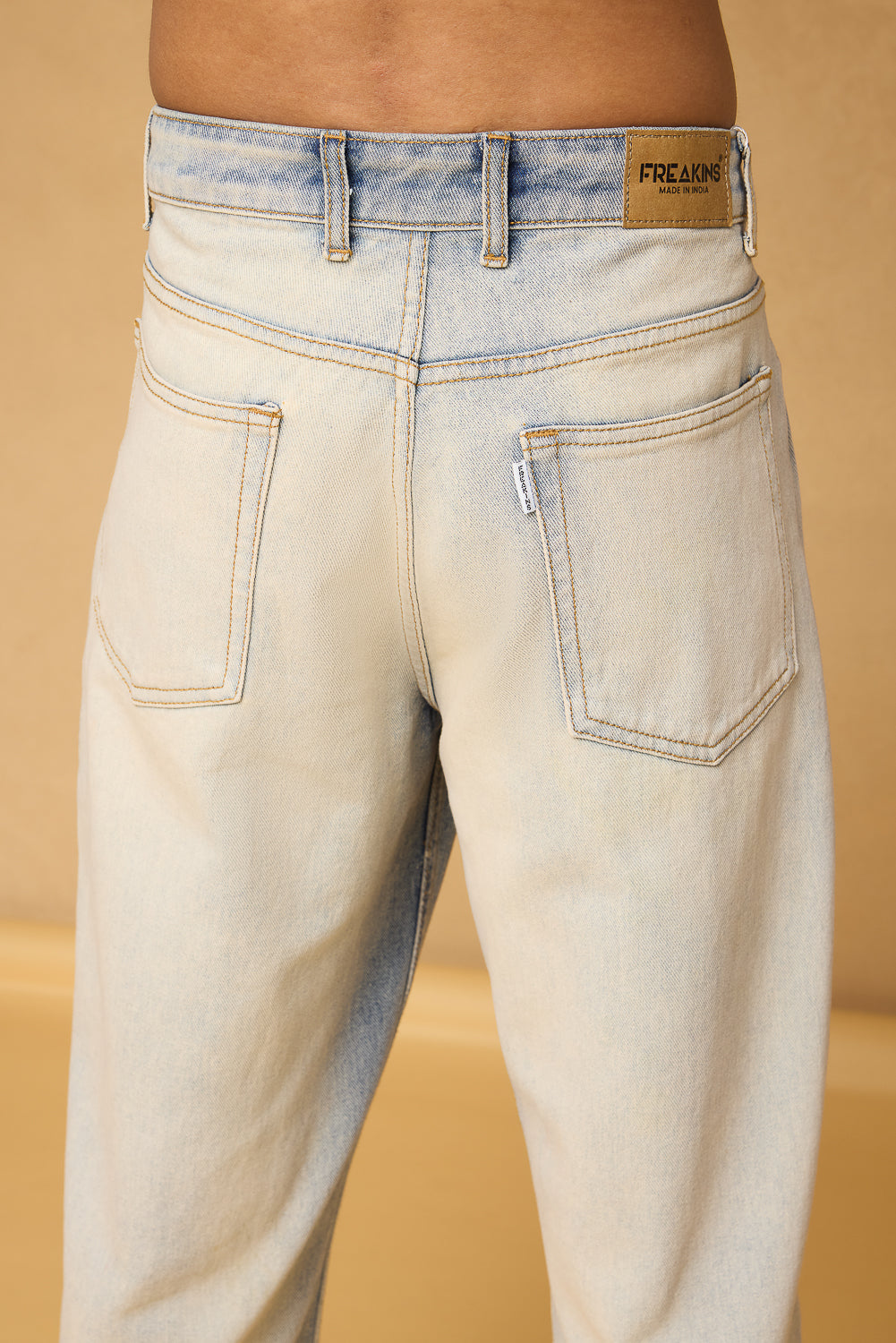 Cloud Blue Men's Baggy Jeans