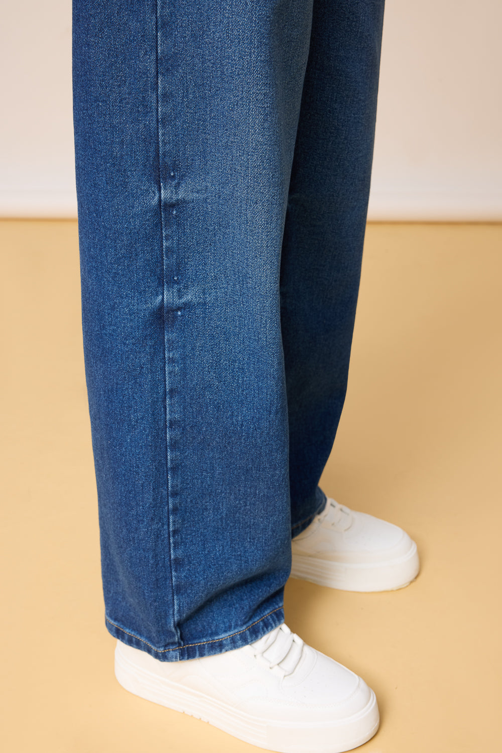 Classic Blue Men's Straight Jeans