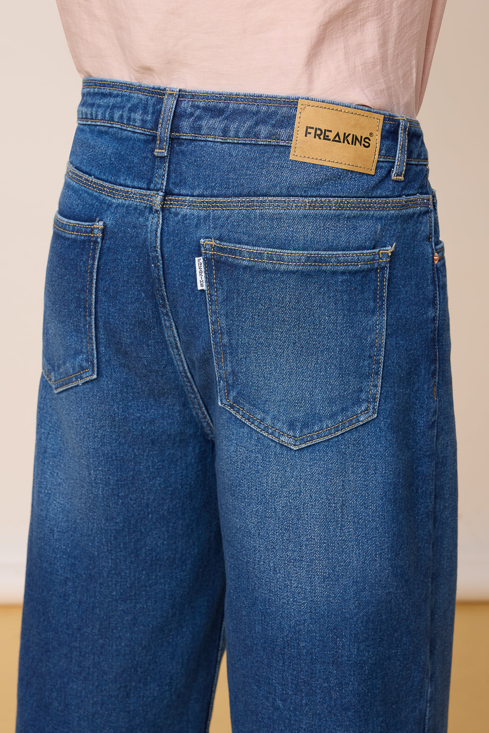 Classic Blue Men's Straight Jeans