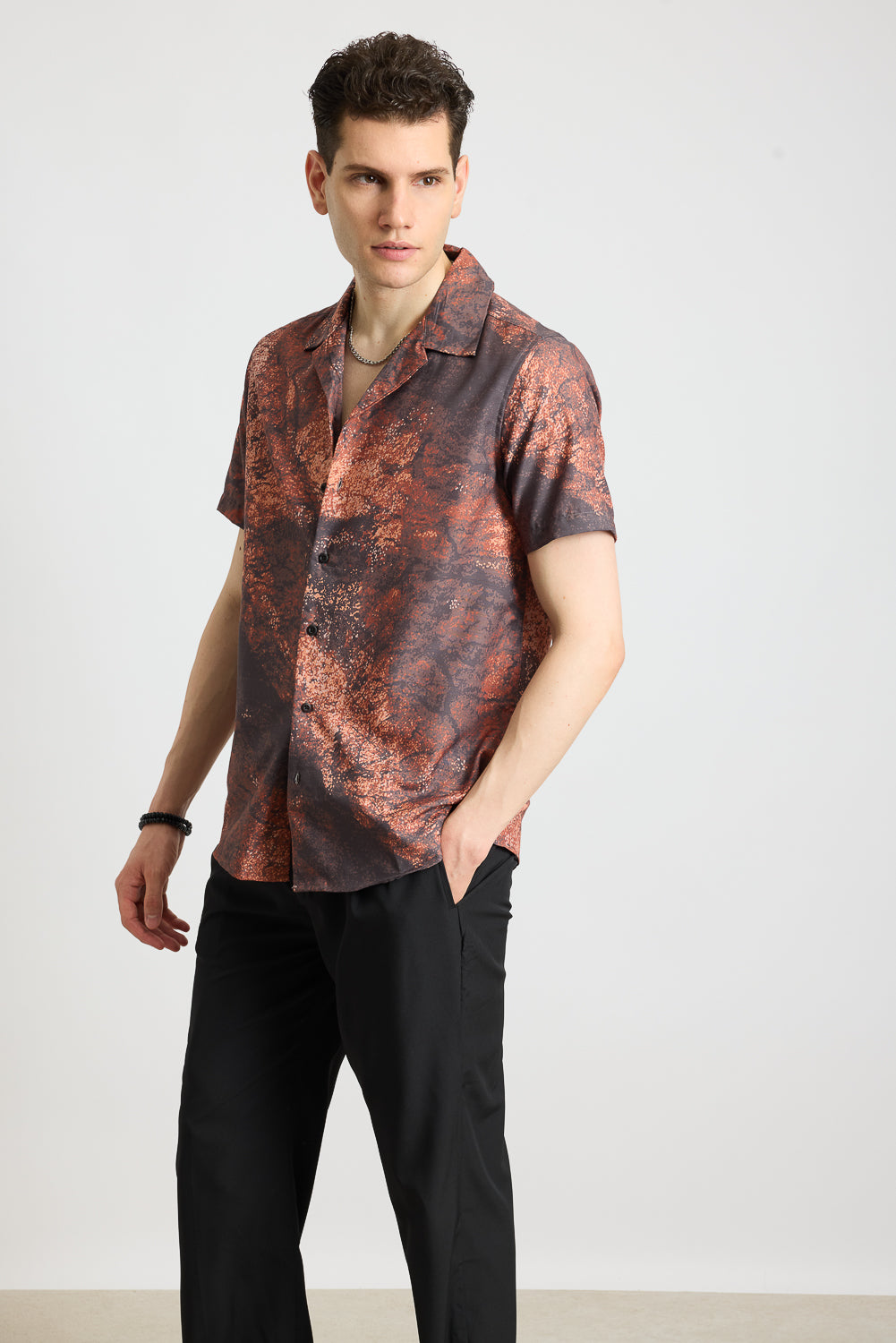 Desty Print Men's Resort Shirt