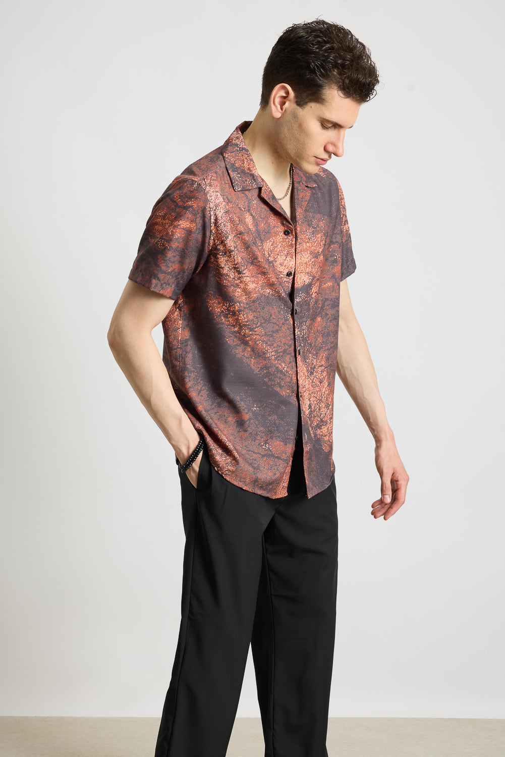 Desty Print Men's Resort Shirt