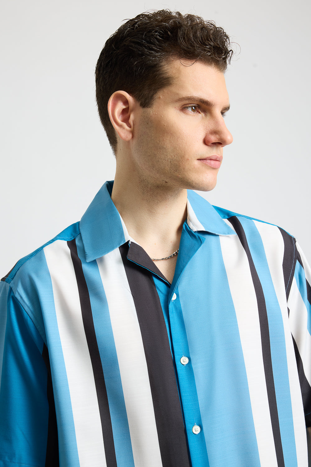 Striped Men's Resort Shirt