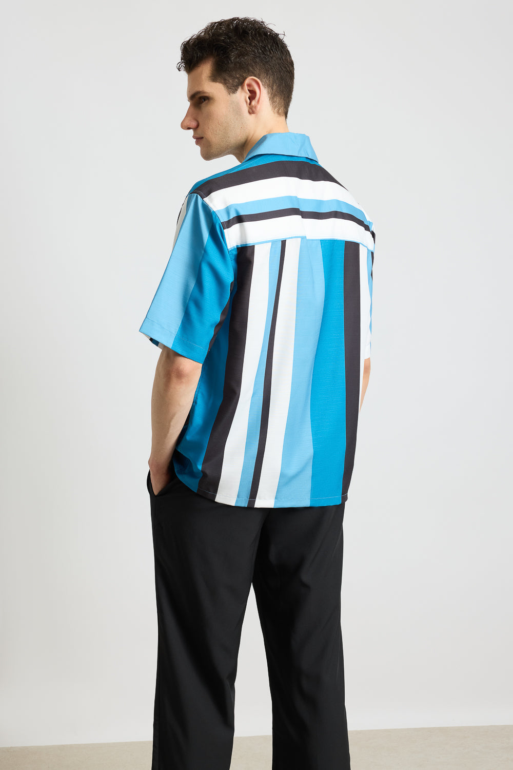 Striped Men's Resort Shirt