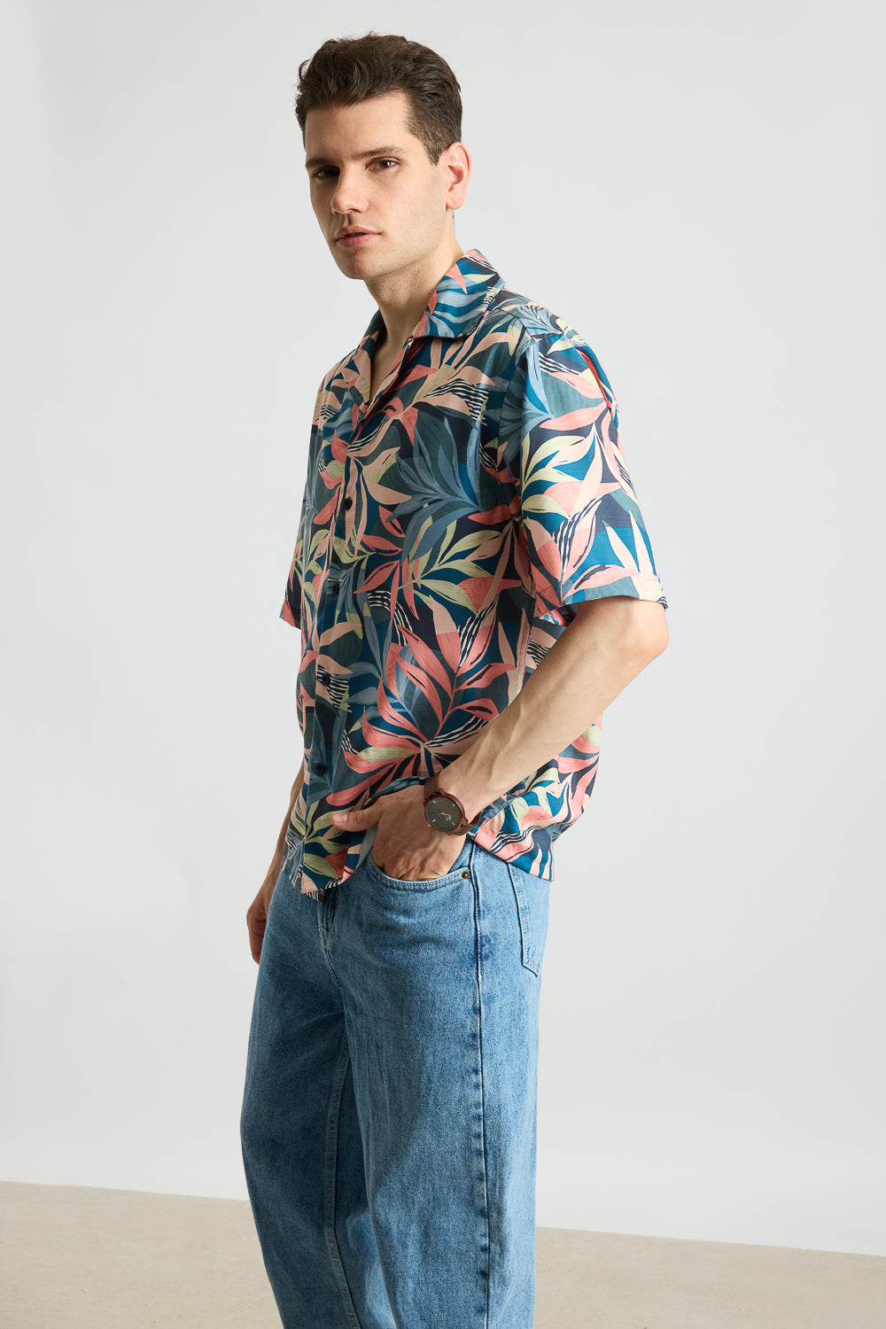 Floppy Printed Men's Resort Shirt