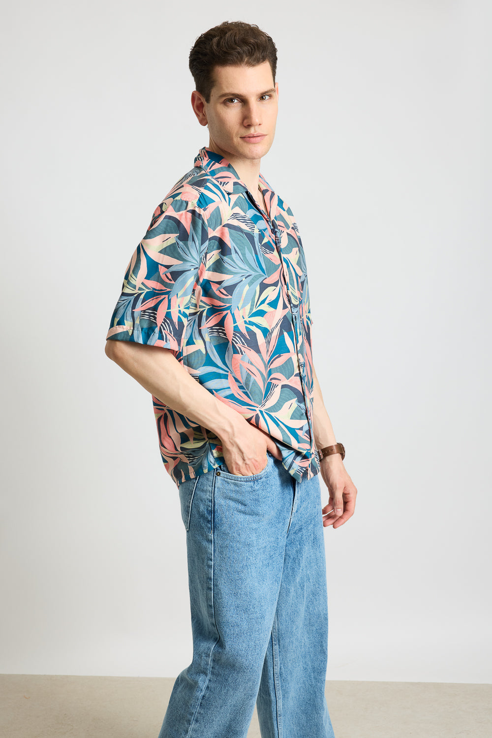 Floppy Printed Men's Resort Shirt