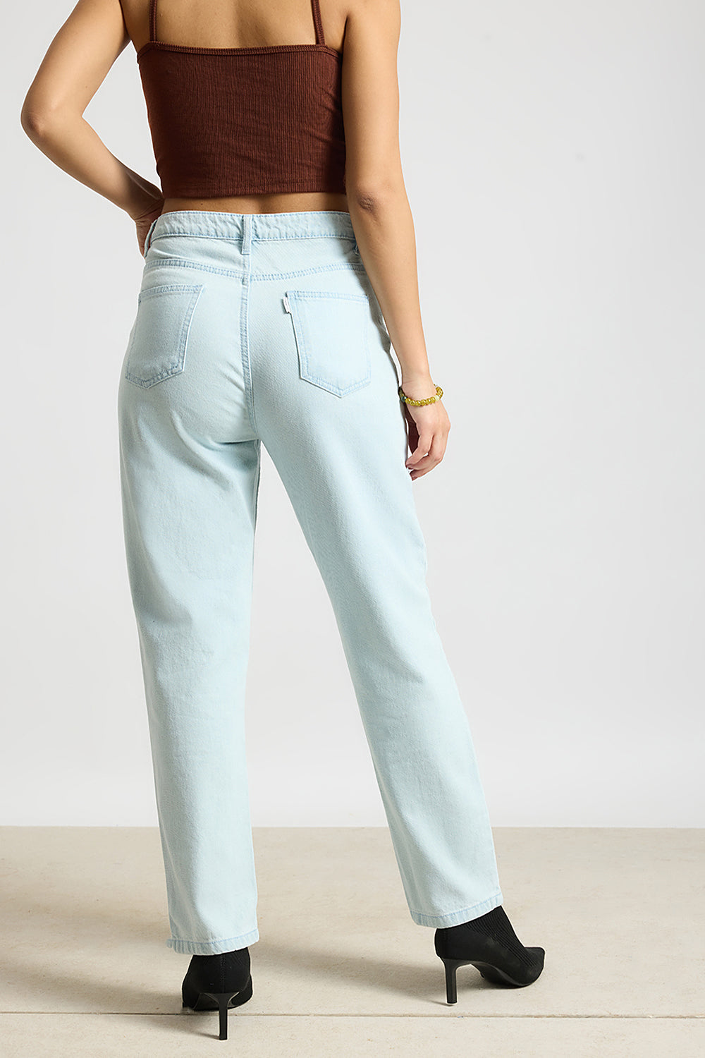 HEAVENLY HIGH WAIST MOM FIT JEANS