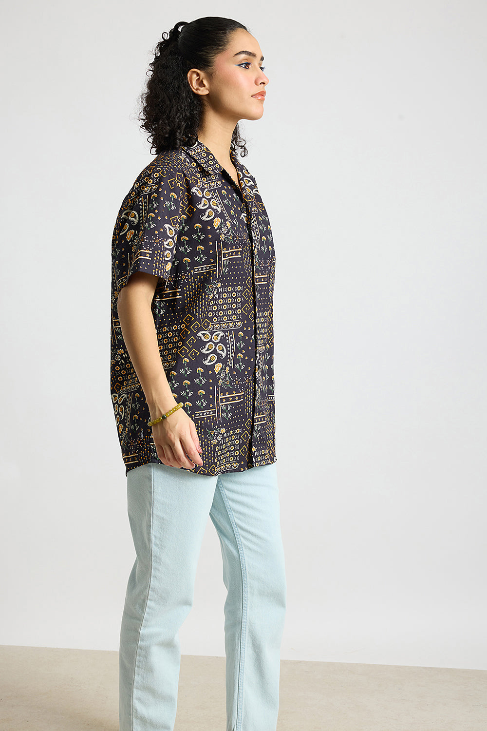 Navy Gisela Women's Resort Shirt