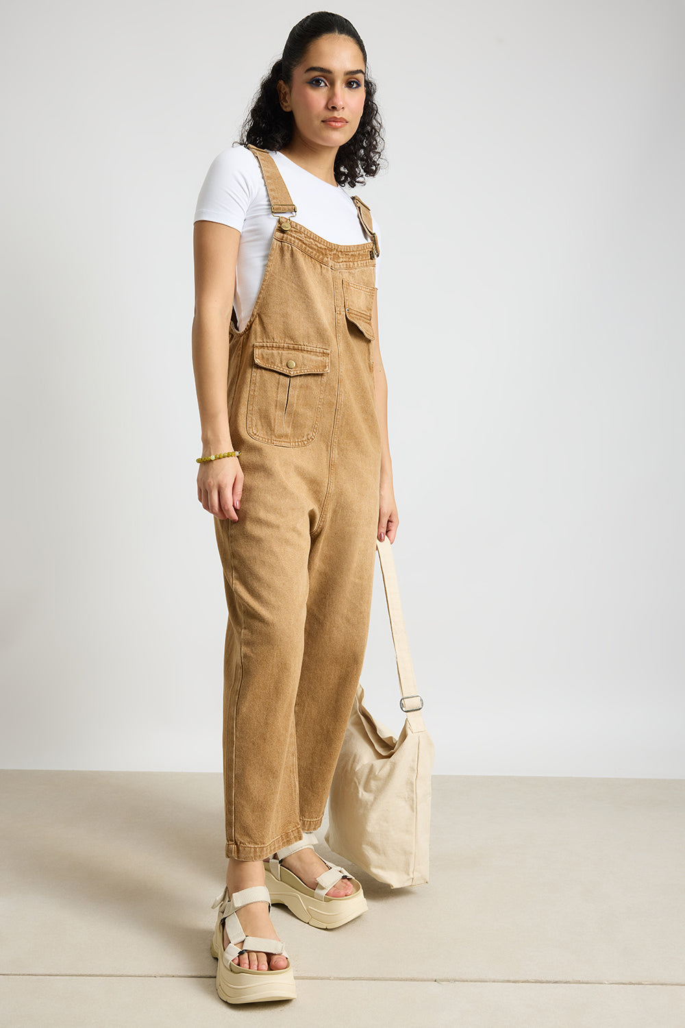 Denim Sand Summer Dungaree