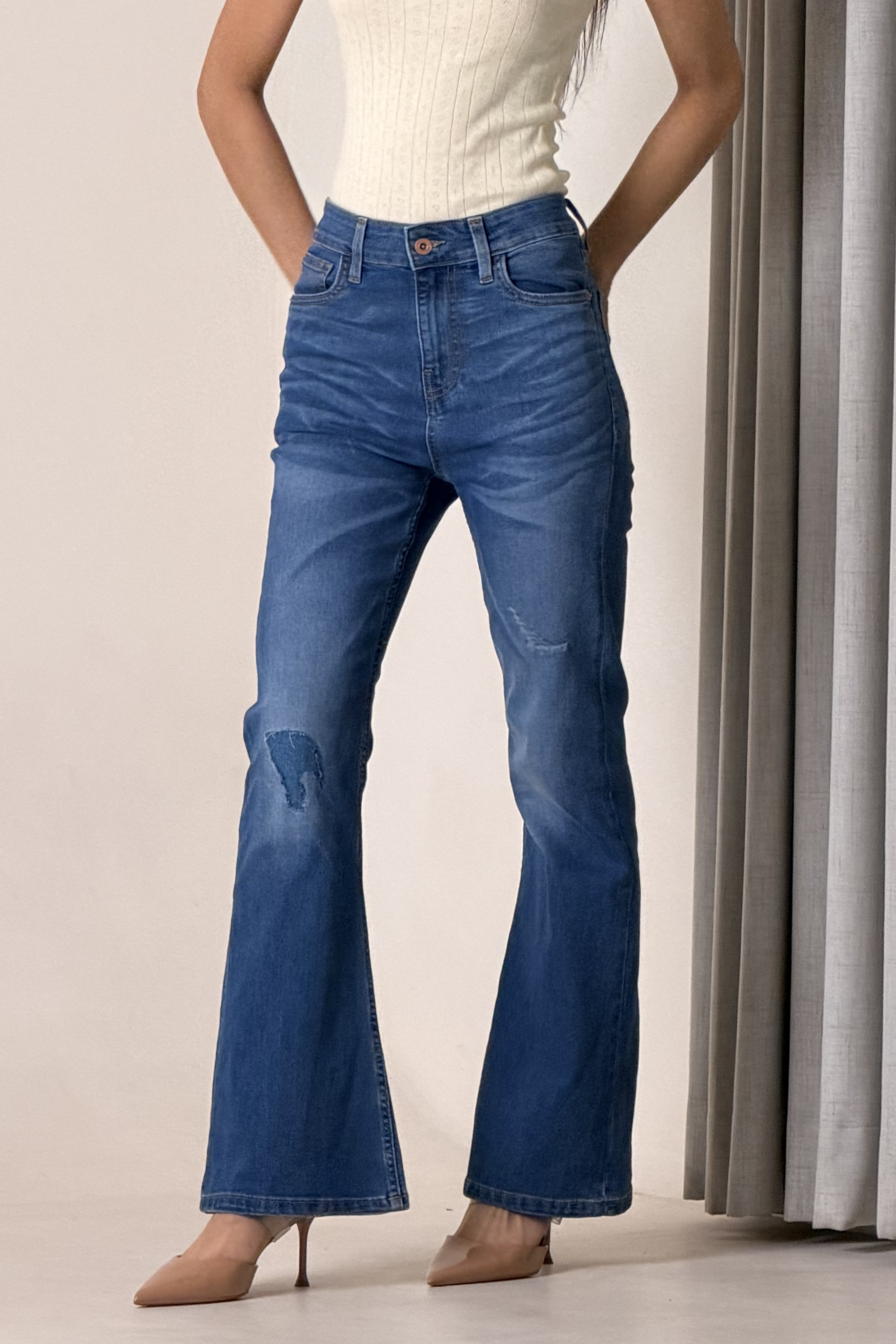 Patch Me Up Bootcut Jeans