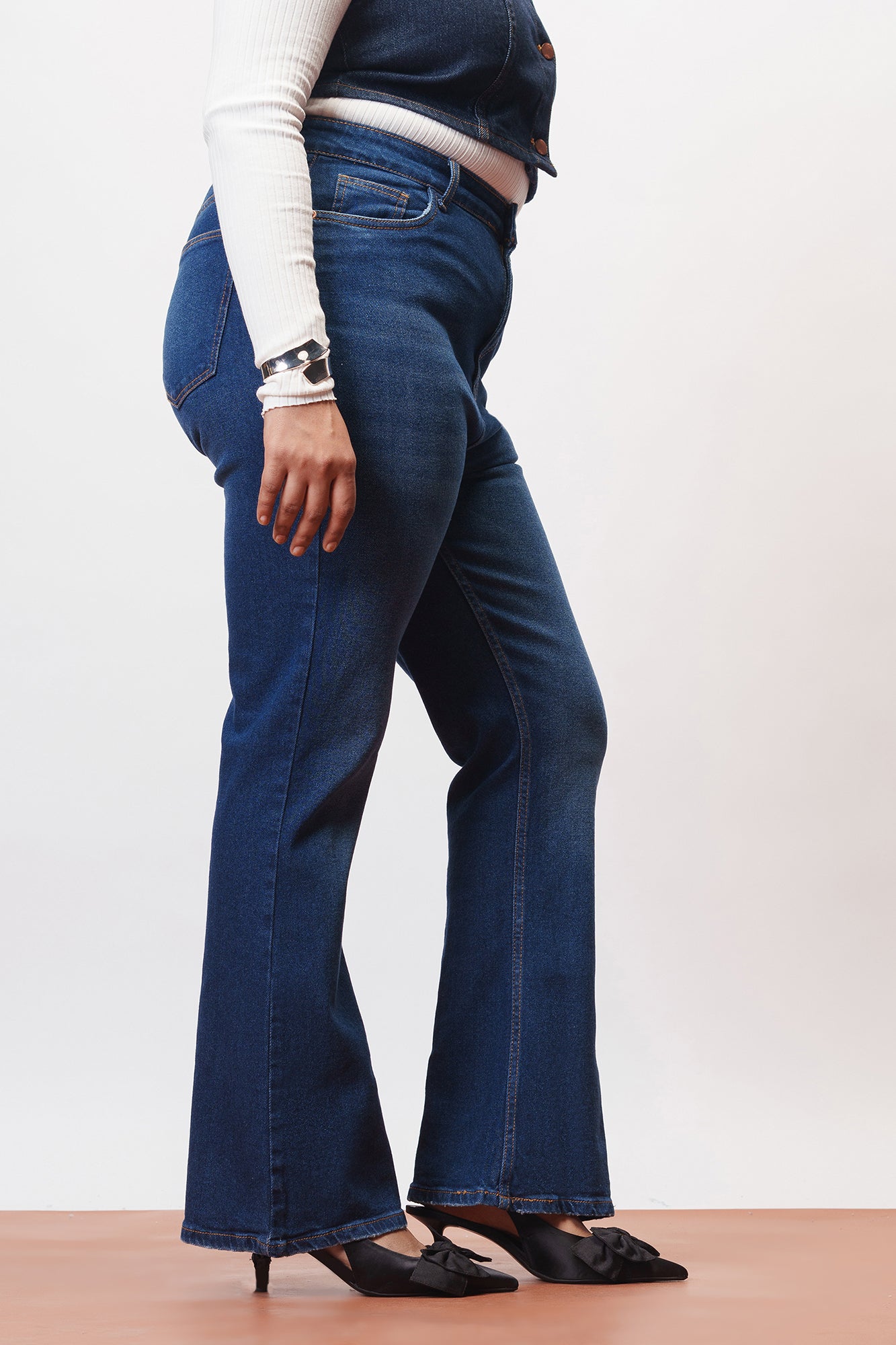 Simply Blue Curve Bootcut Jeans