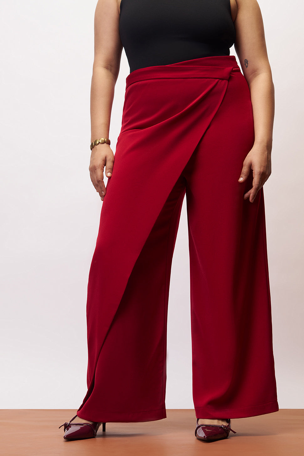 Rouge Curve Pareo Korean Pants