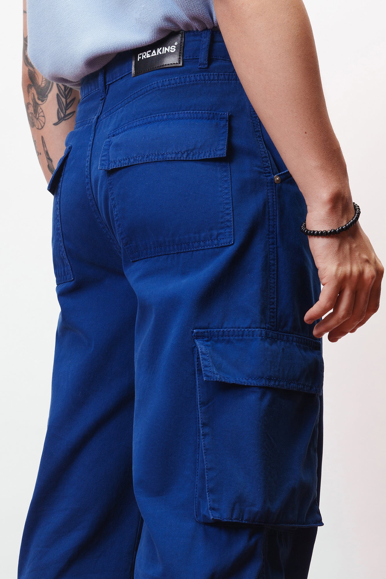 Turbo Blue Men's Cargo Pants