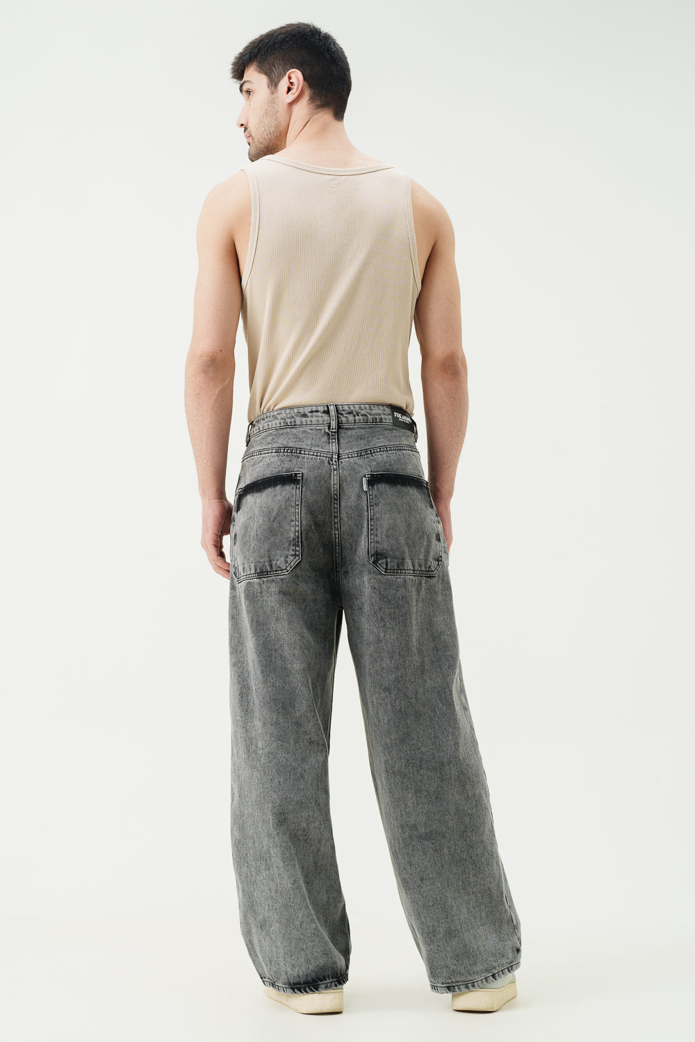 Smokey Specter Men's Wide Leg Jeans