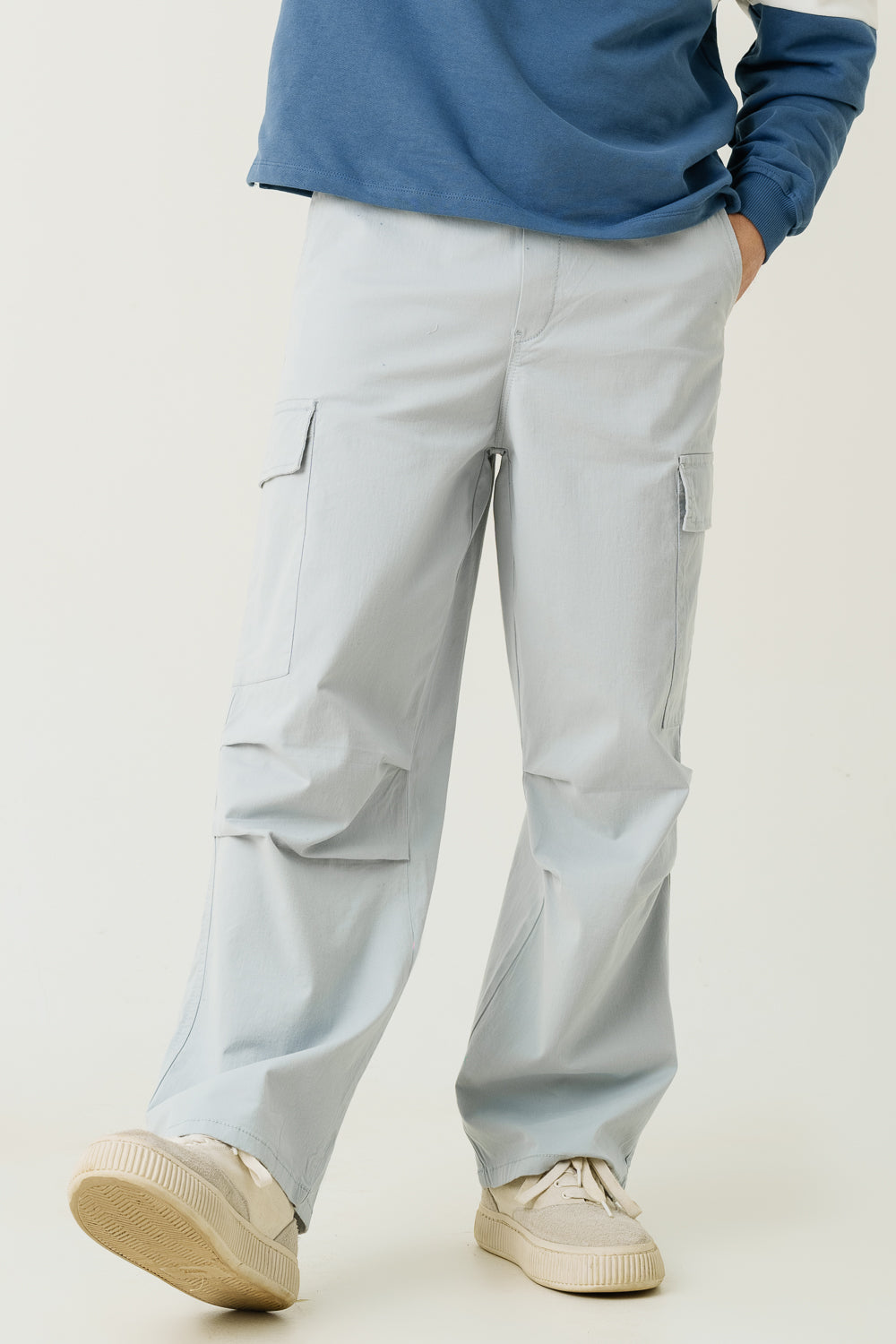 Snowbound Blue Men's Twill Cargo Pants