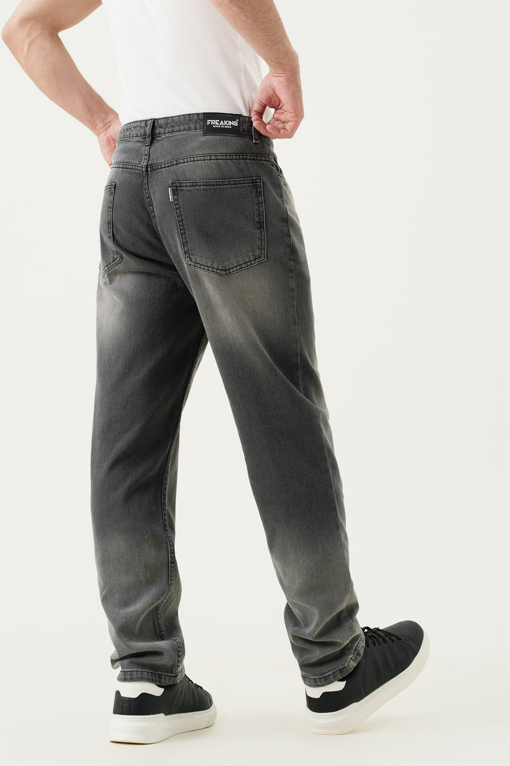 Stormforge Grey Men's Relaxed Fit Jeans