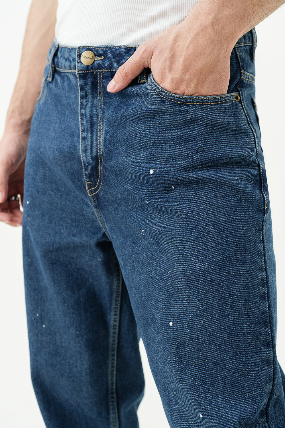 Drifter Blue Men's Relaxed Fit Jeans