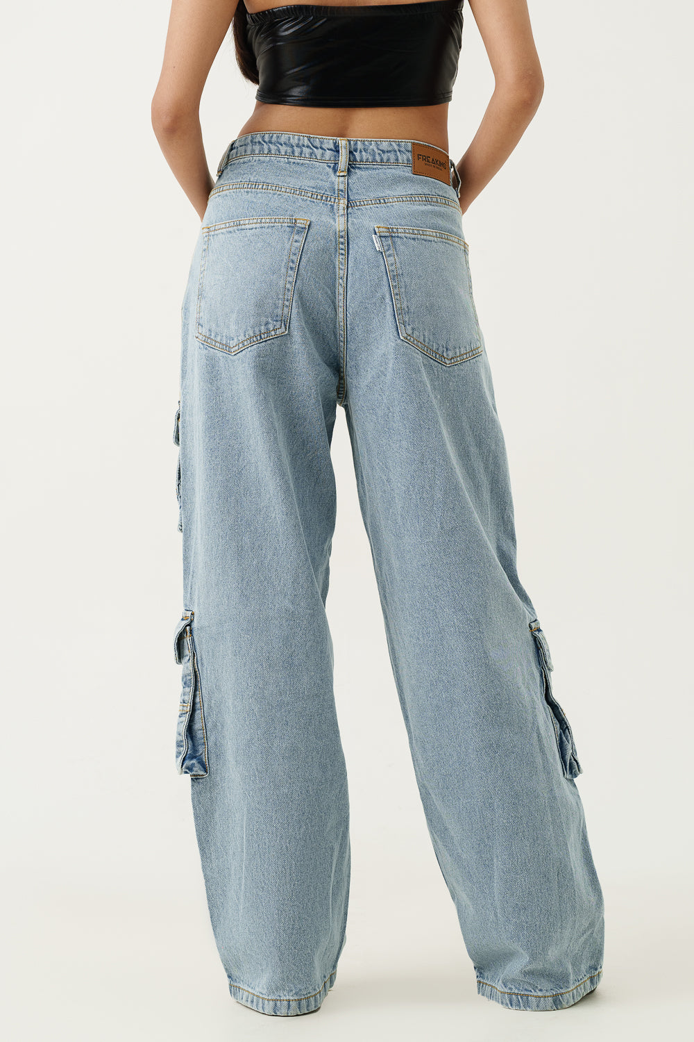 【YOURNUS】Victor Balloon Cargo Denim Dziecięce spodnie balloon cargo | GAP.pl