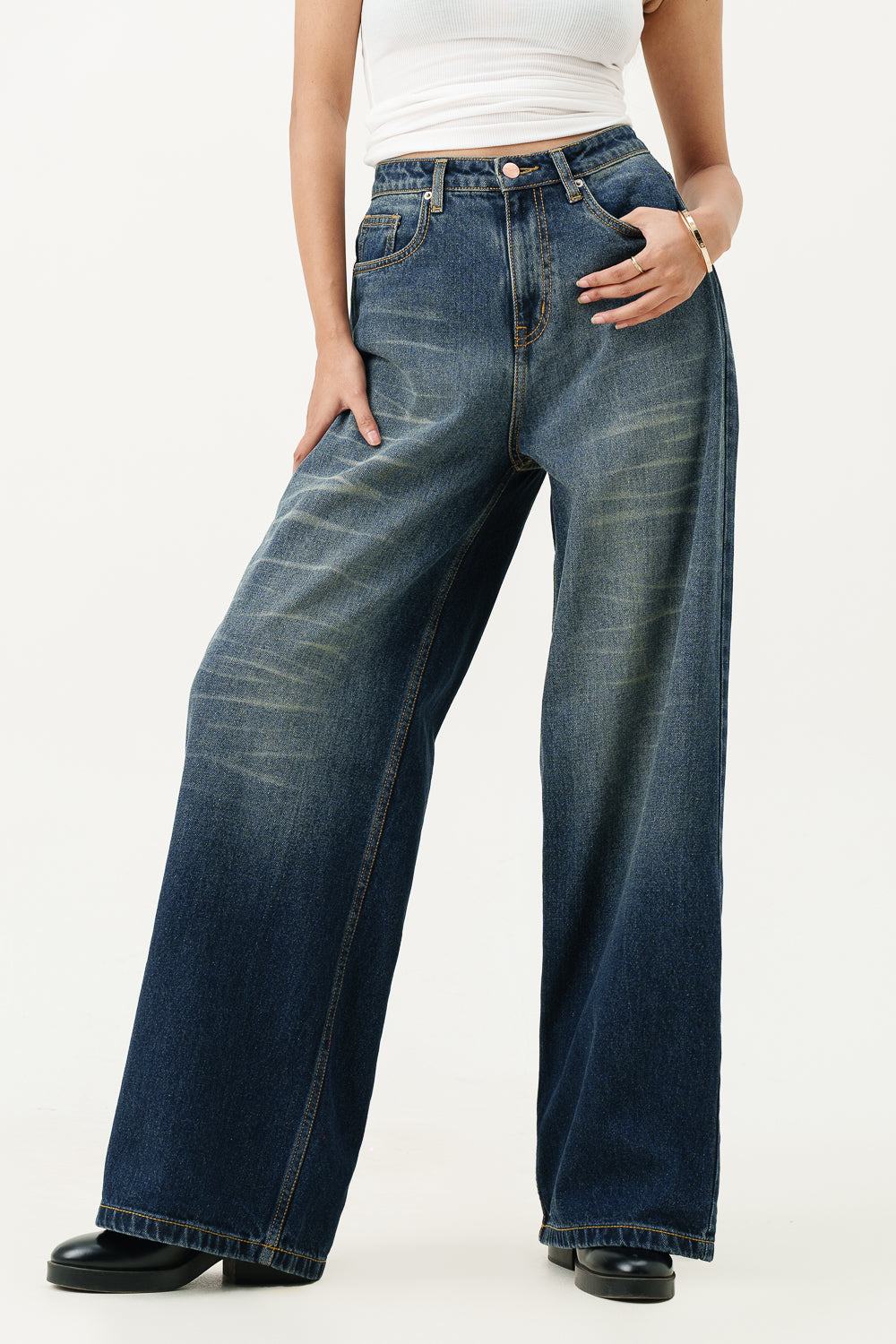 Astral Wave Super Wide Flare Jeans