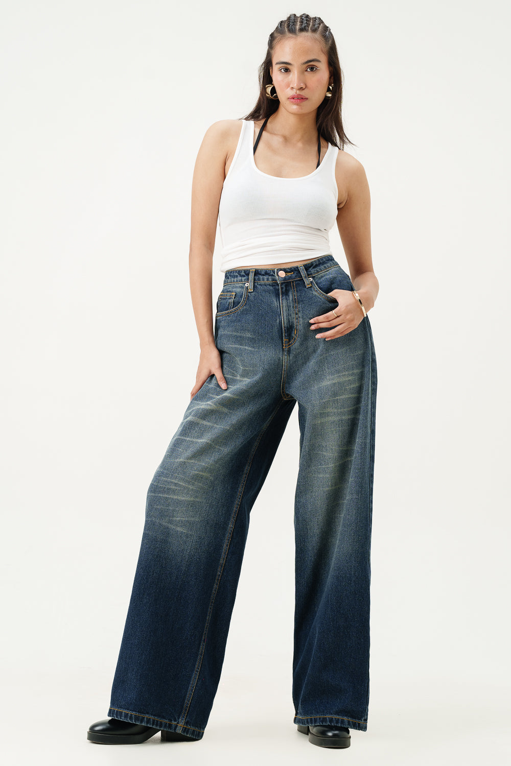 Astral Wave Super Wide Flare Jeans