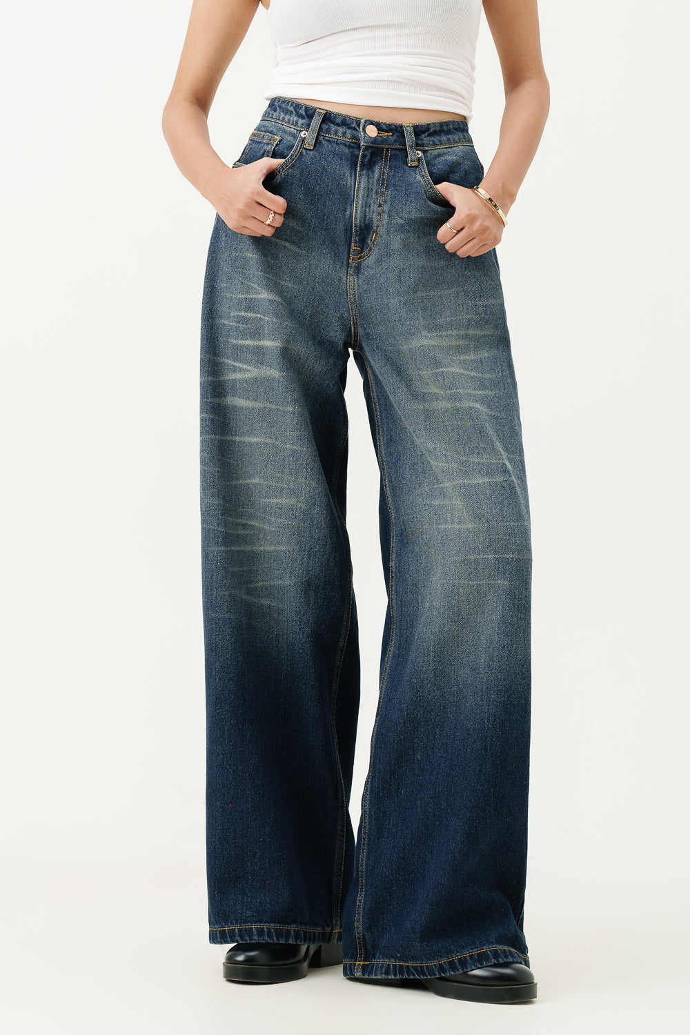 Astral Wave Super Wide Flare Jeans