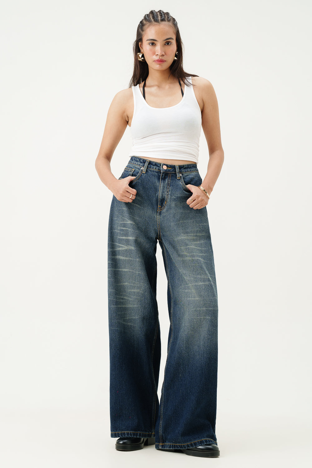 Astral Wave Super Wide Flare Jeans