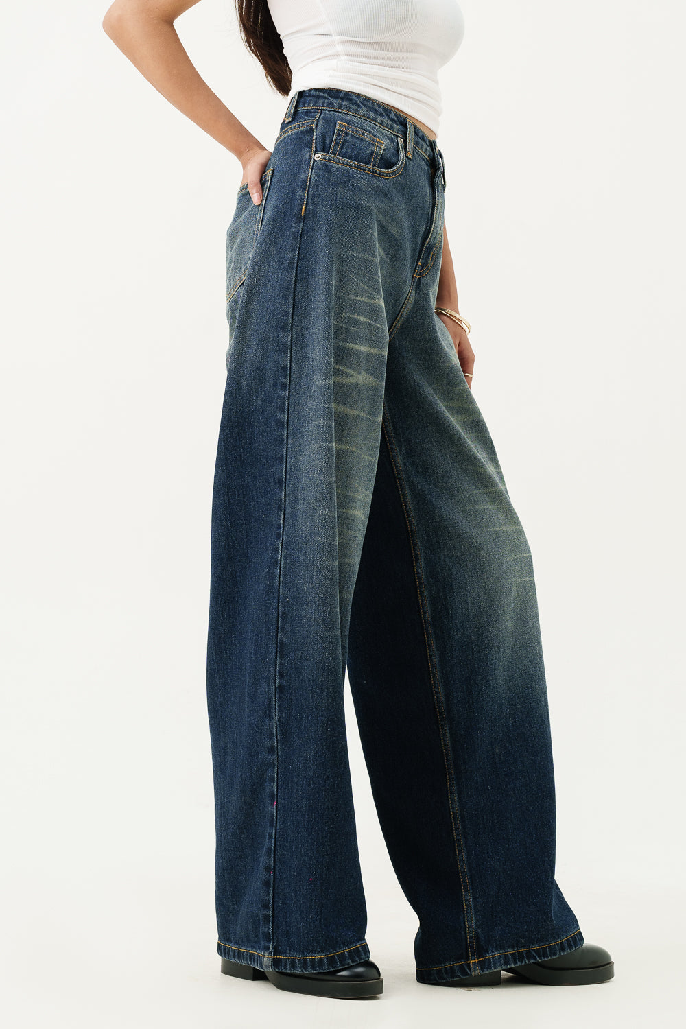 Astral Wave Super Wide Flare Jeans