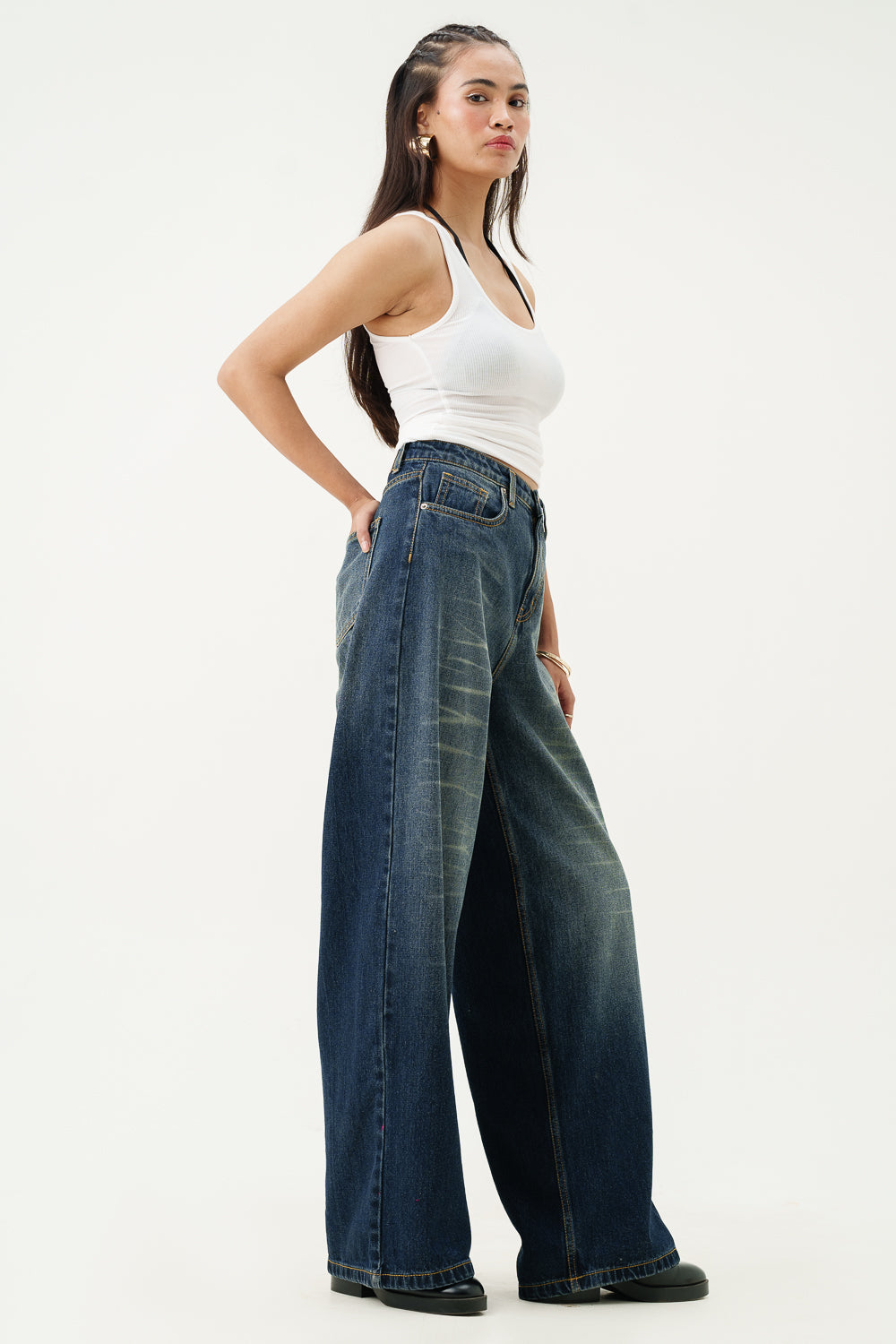 Astral Wave Super Wide Flare Jeans