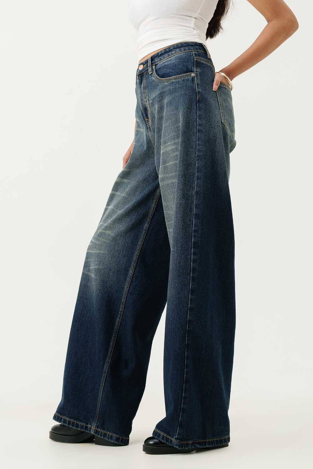 Astral Wave Super Wide Flare Jeans