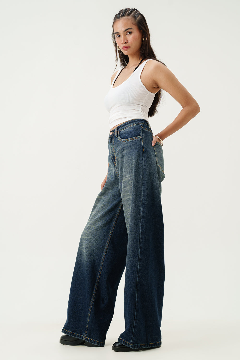 Astral Wave Super Wide Flare Jeans