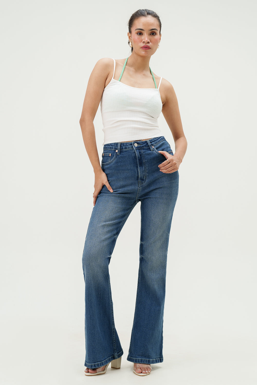 Azure Sky Bootcut Jeans