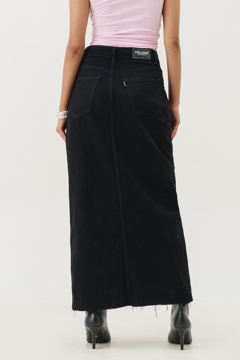 Wednesday Black Maxi Skirt