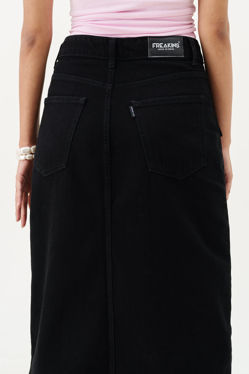 Wednesday Black Maxi Skirt