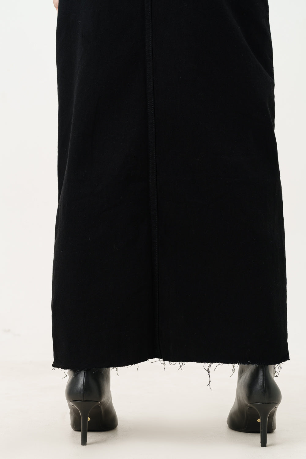 Wednesday Black Maxi Skirt