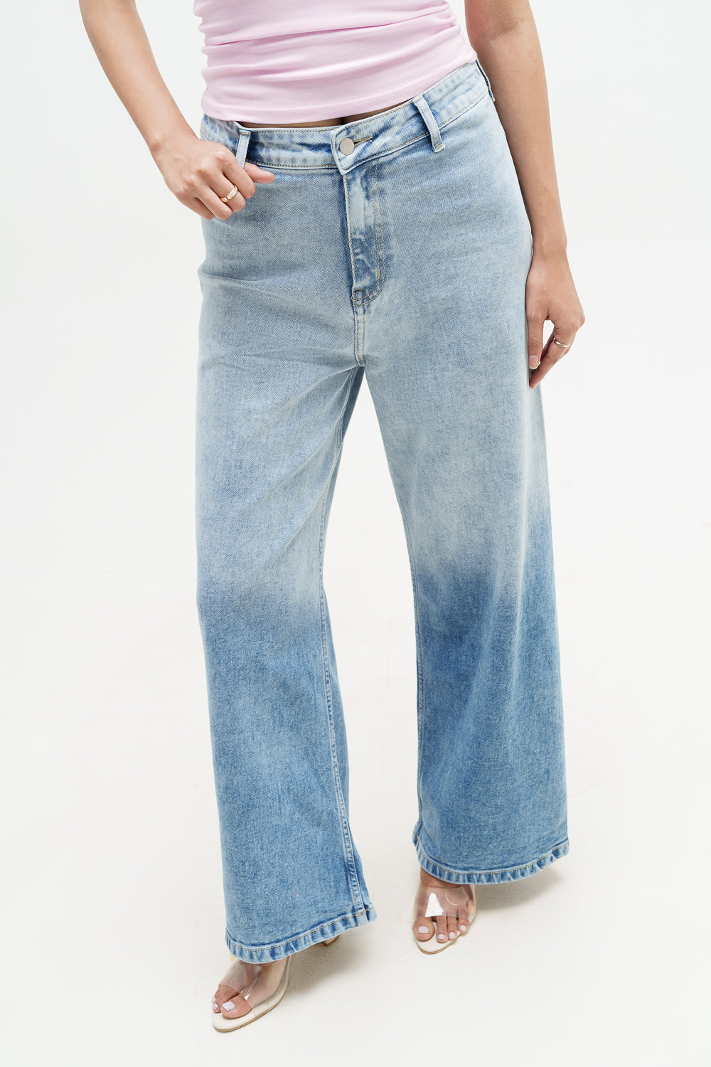 Celestial Shift Retro Flare Stretch Jeans