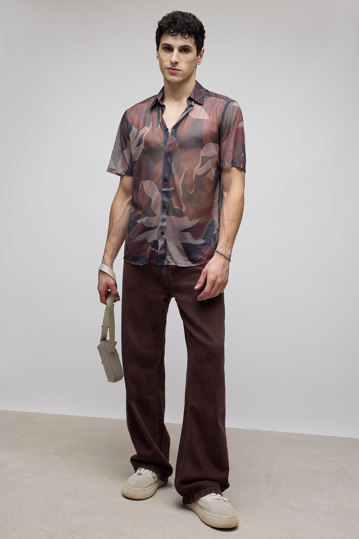 Camouflage Men's Mesh Shirt