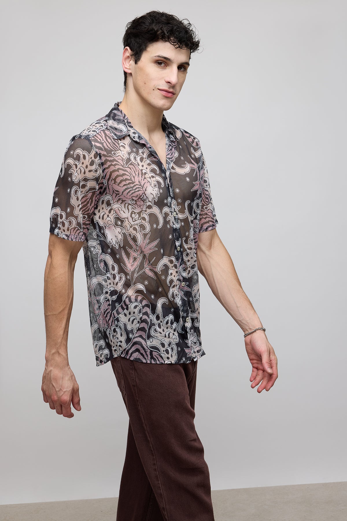 Tiger Men's Mesh Shirt