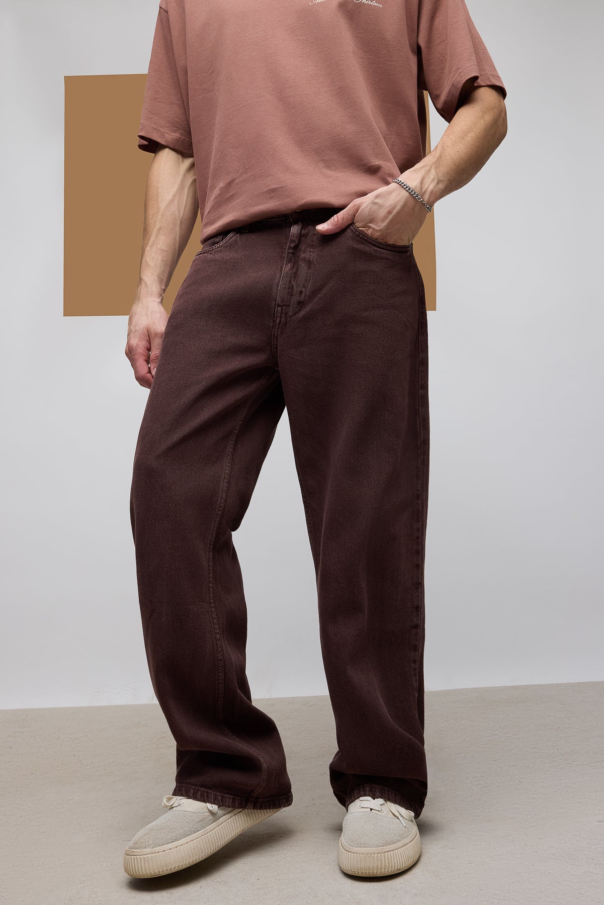 EARTHY MEN'S STRAIGHT JEANS