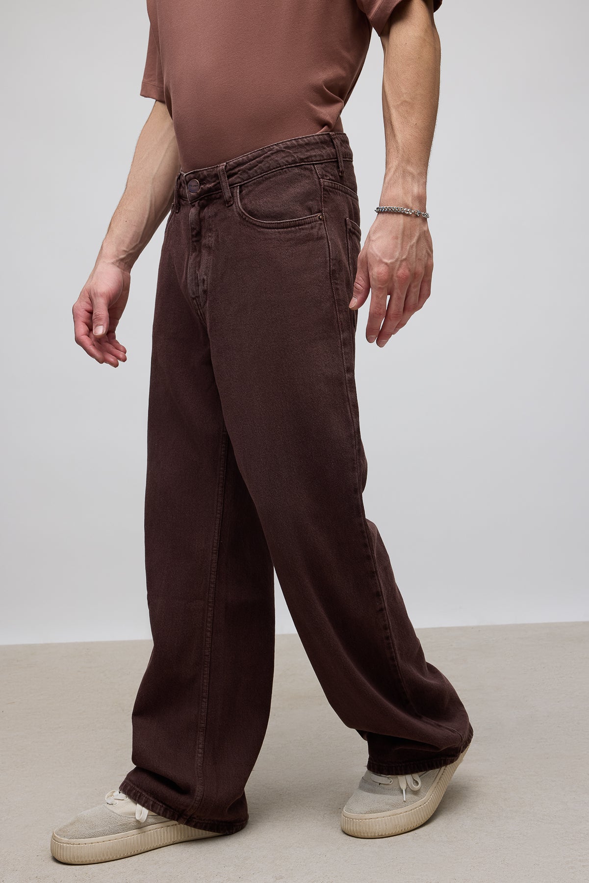 Earthy Men's Straight Jeans