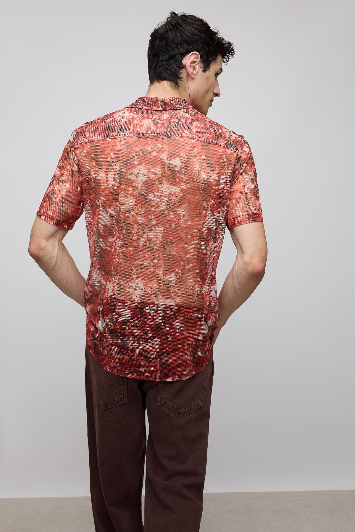 Fiery Men's Mesh Shirt