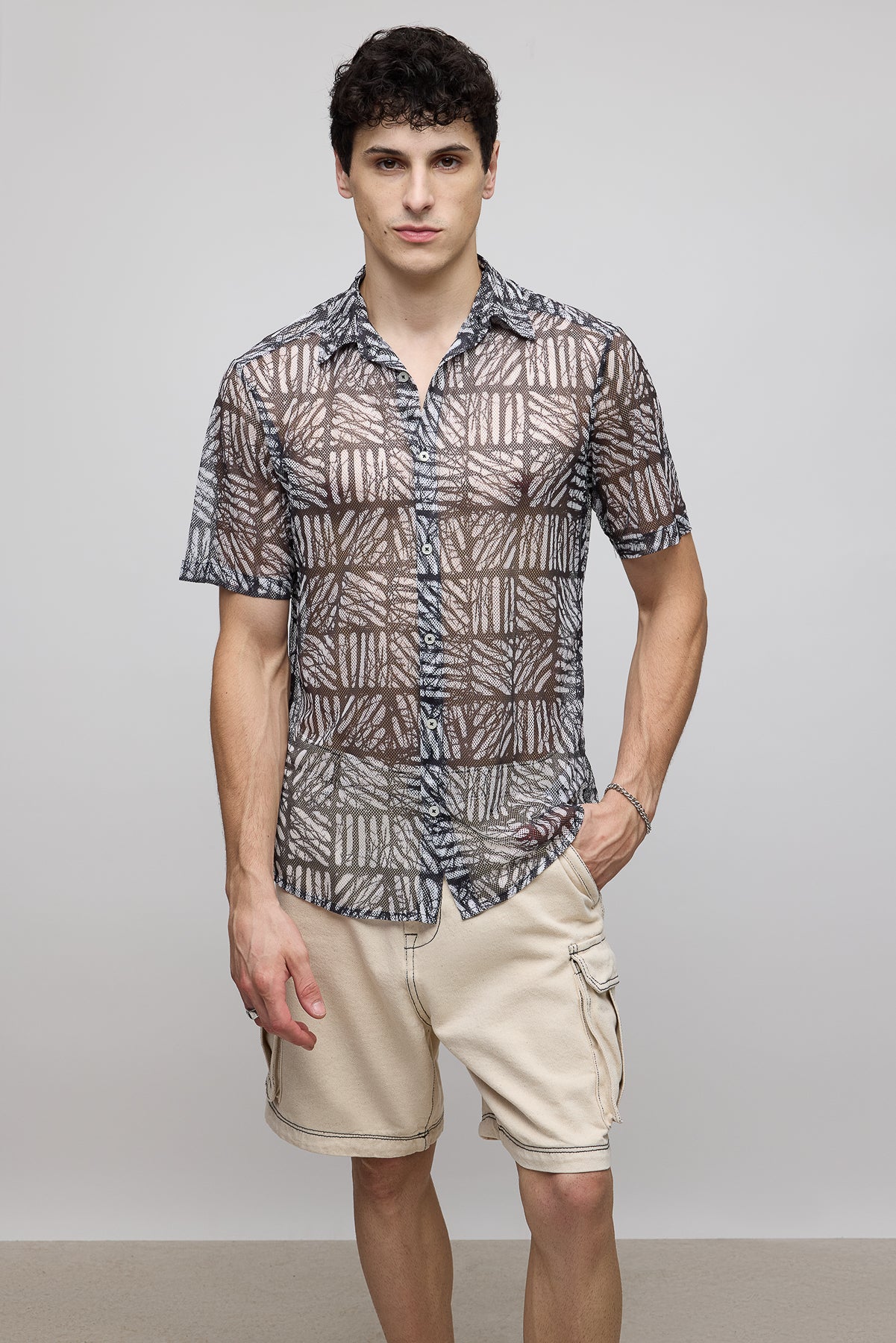 Slate Men's Mesh Shirt