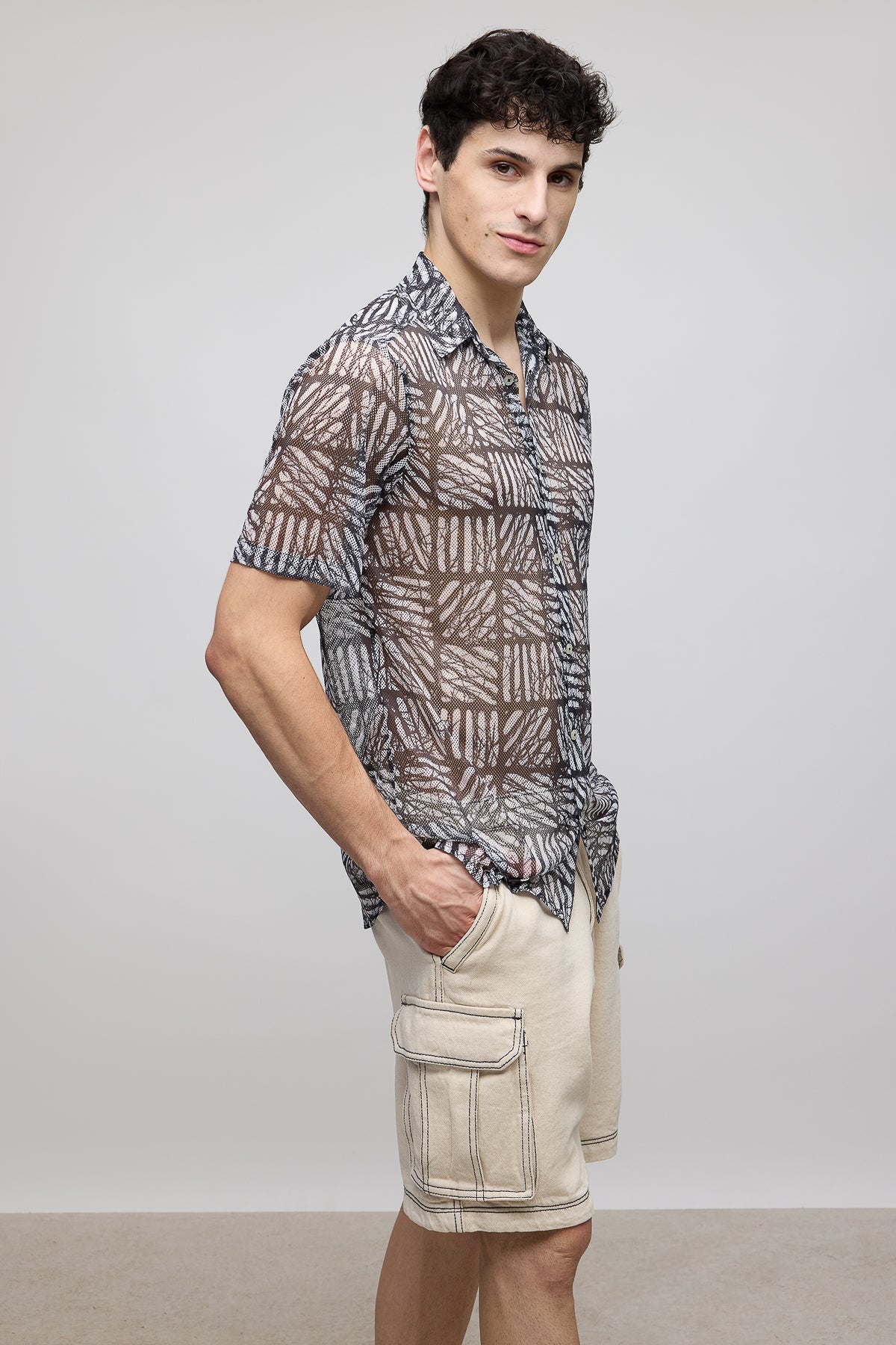 Slate Men's Mesh Shirt