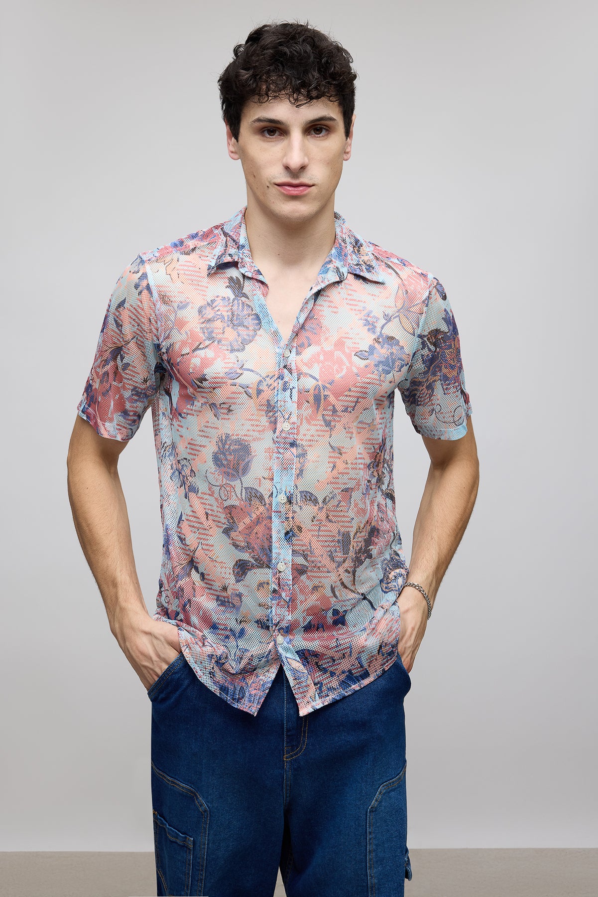 Chalky Men's Mesh Shirt