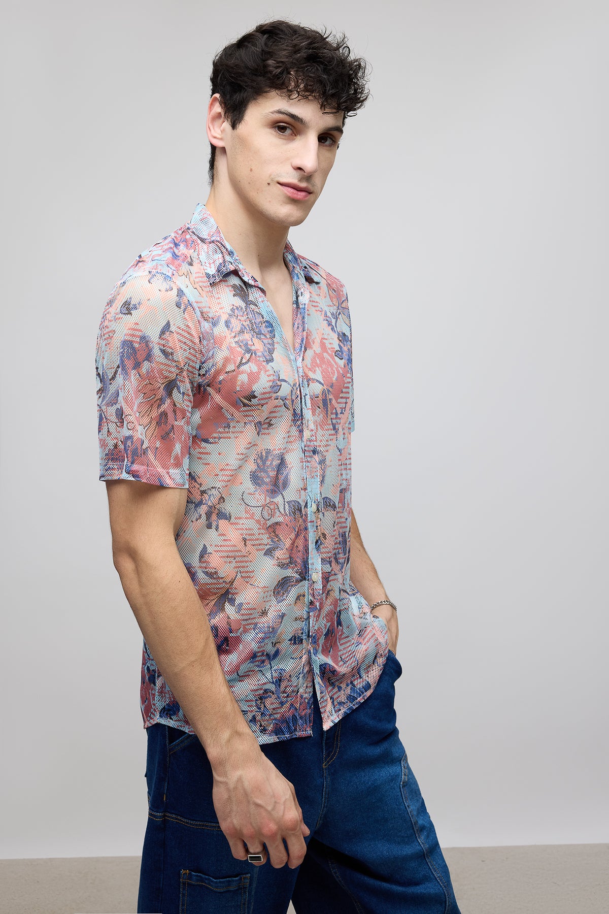 Chalky Men's Mesh Shirt