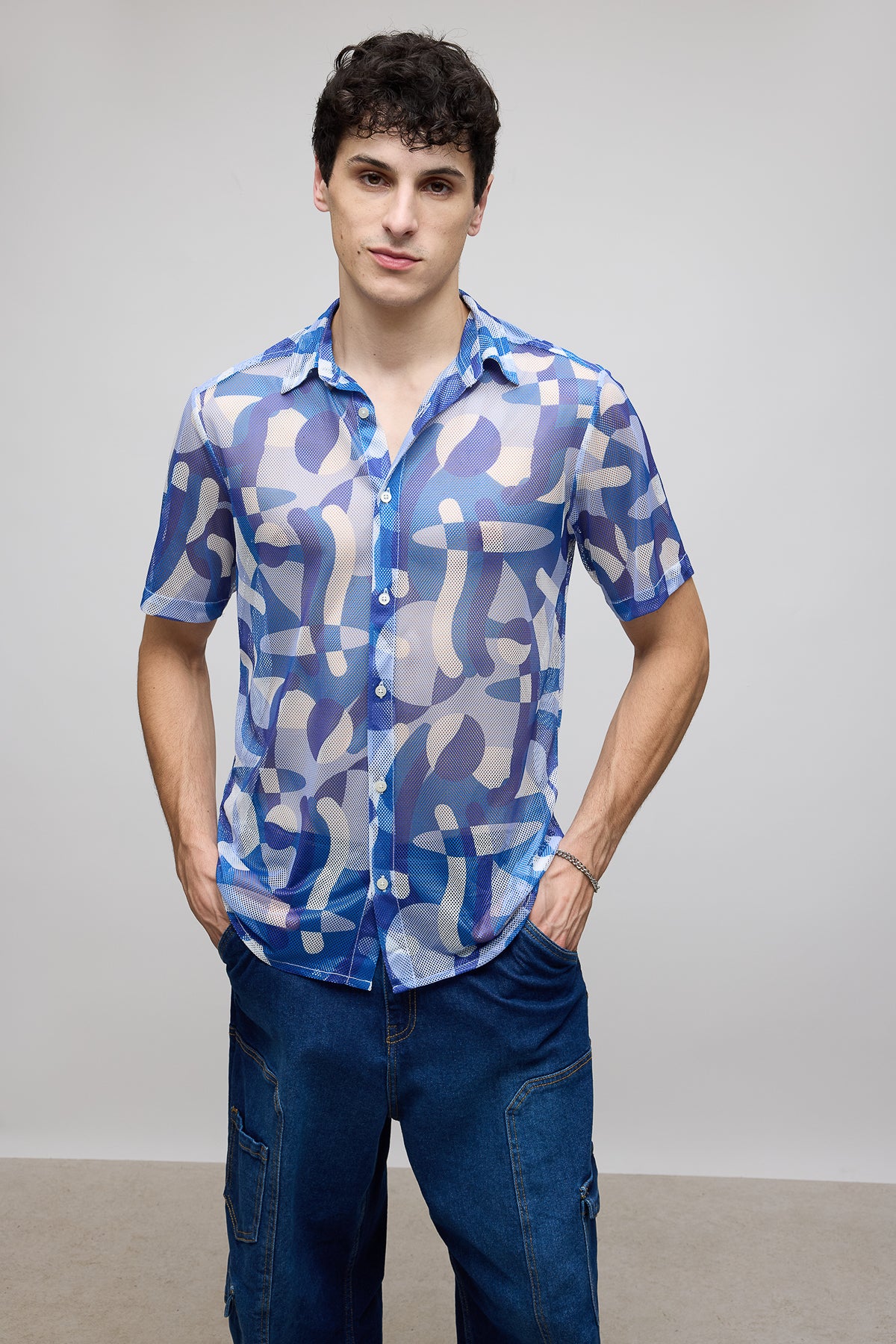 Inky Men's Mesh Shirt