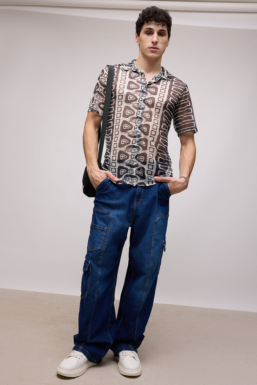 Tribal Men's Mesh Shirt