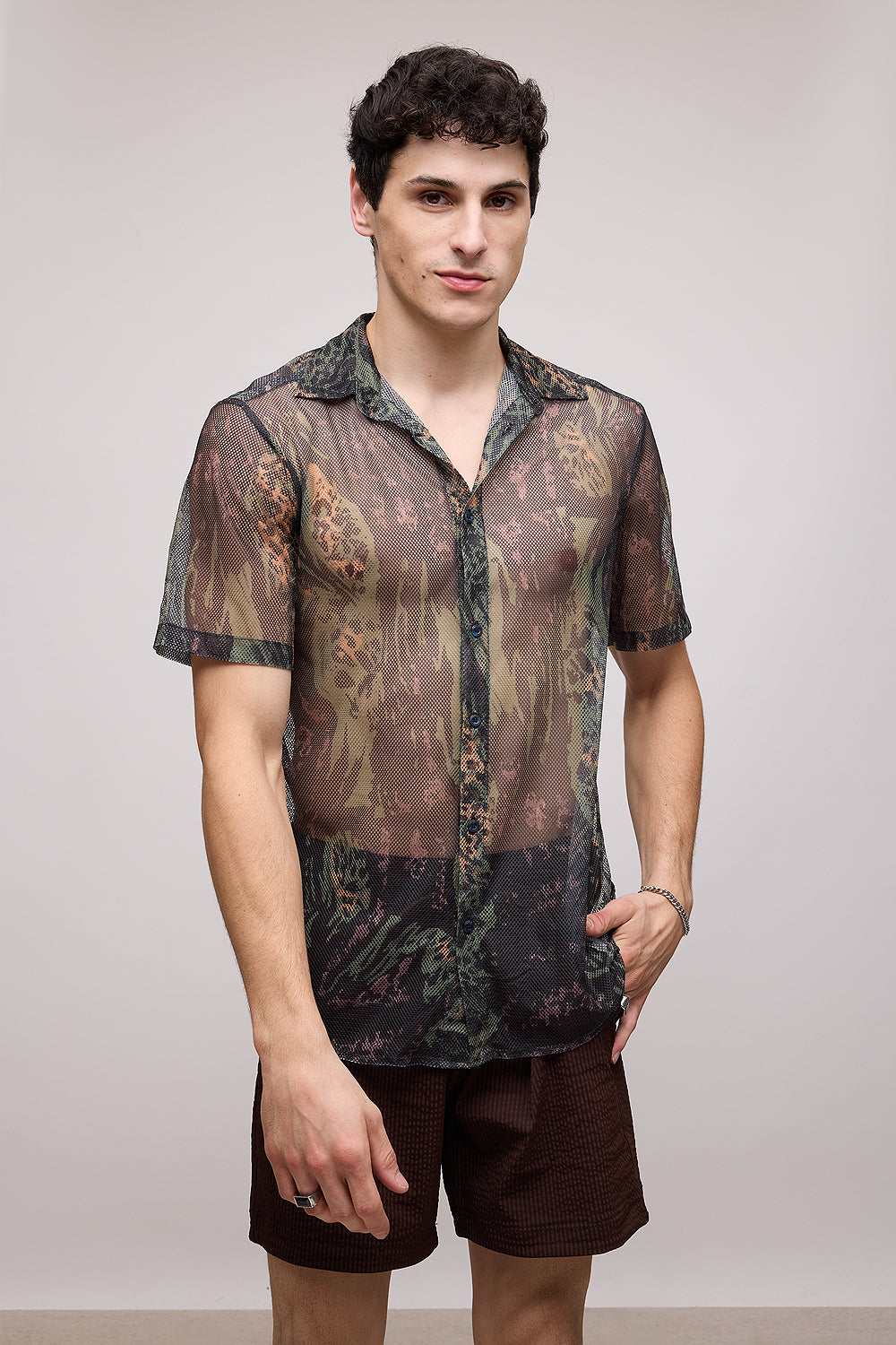 Camo Men's Mesh Shirt