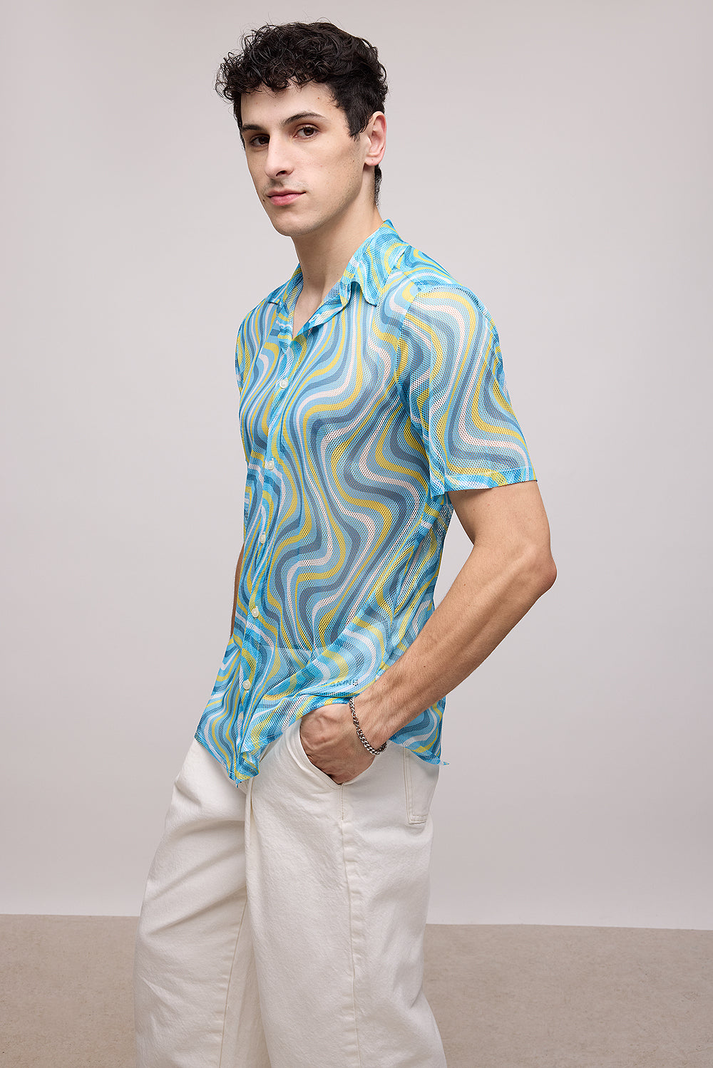 Trippy Men's Mesh Shirt