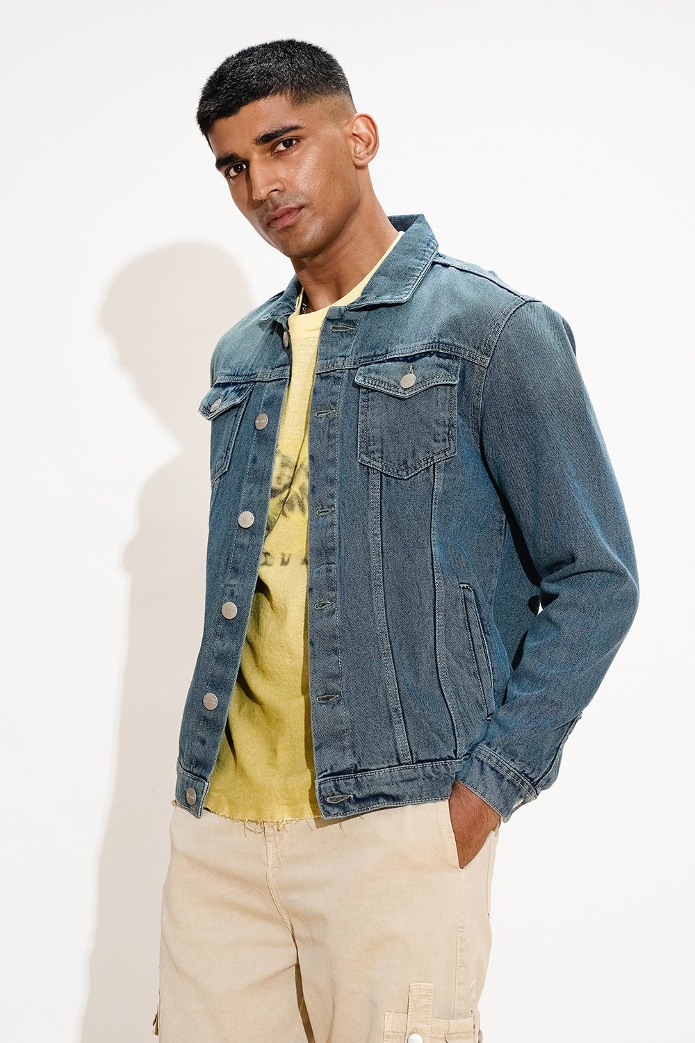 Rodeo Ready Men's Denim Trucker Jacket